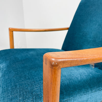 Fåtölj i teak 60-tal