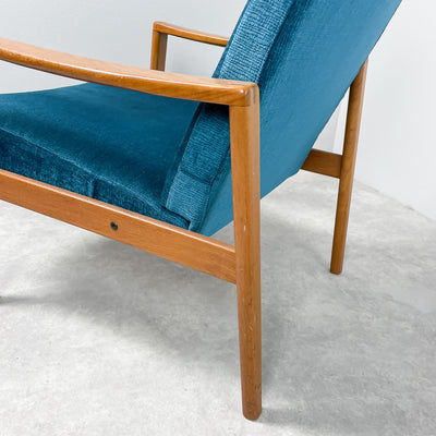 Fåtölj i teak 60-tal