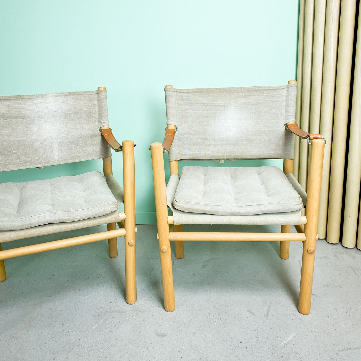 Safari stol/fåtölj Bror Boije, Dux