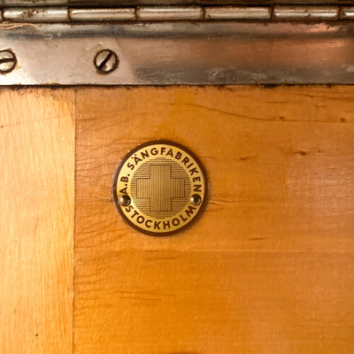 Rullbord/sängbord Sängfabriken AB - mitten 1900-tal
