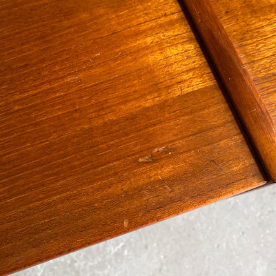 Hyllsektion i teak med skrivbord, Bodafors - Bertil Fridhagen