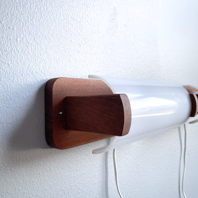 Sänglampor i teak - par