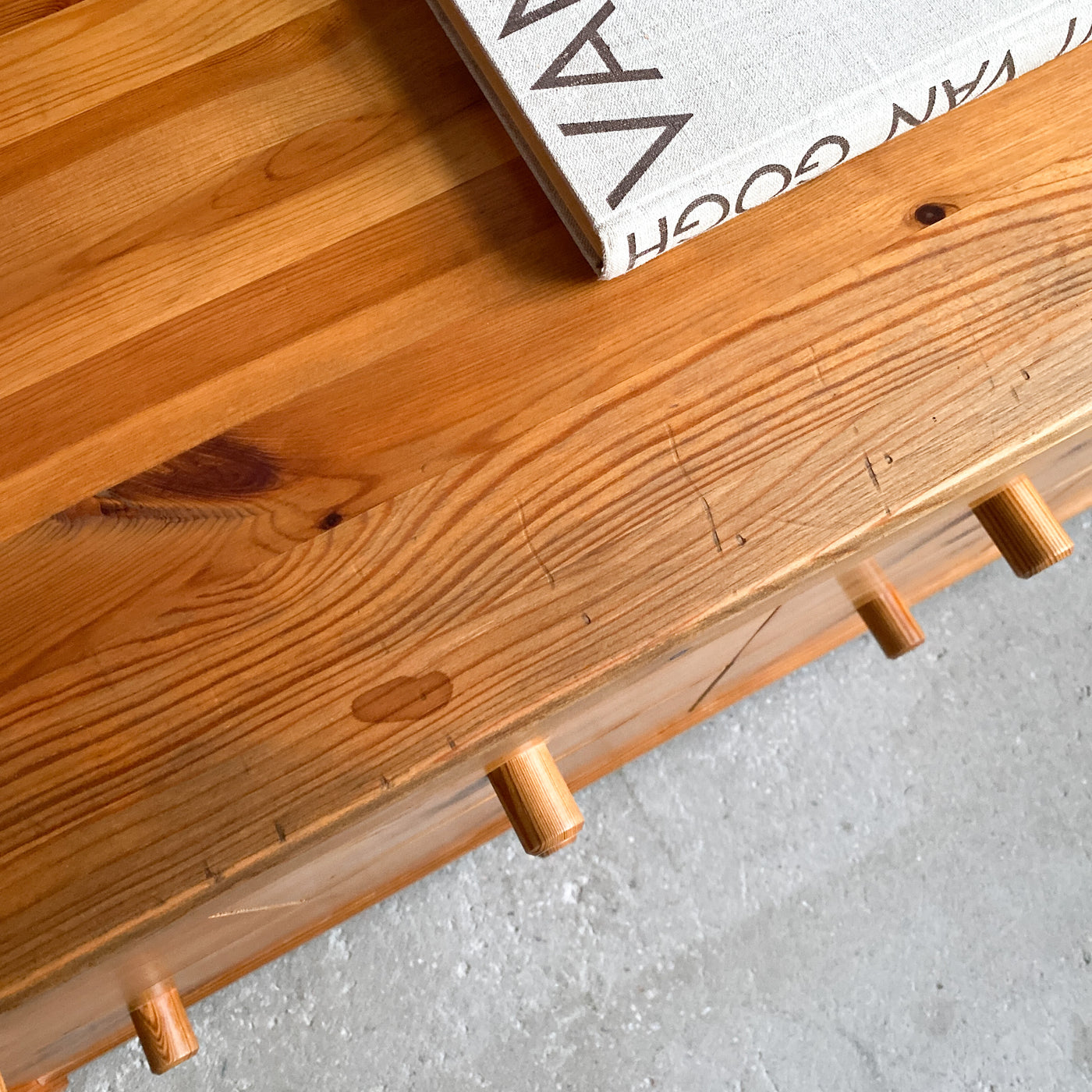 Sideboard i furu, Stockaryds Stolfabrik