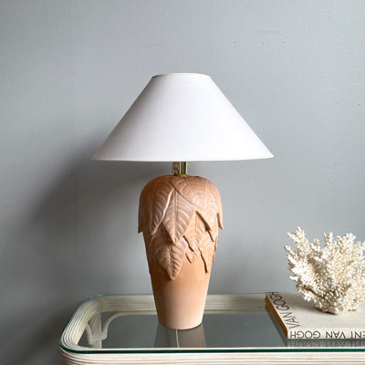 Stor bordslampa i keramik, 80-tal