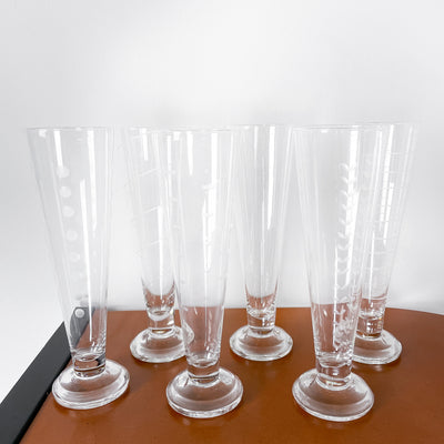 Höga glas - 6 st