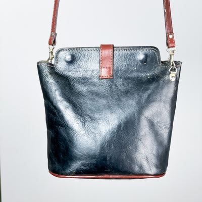 Vintage väska svart L’artigiano