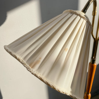 Trearmad golvlampa 40/50-tal