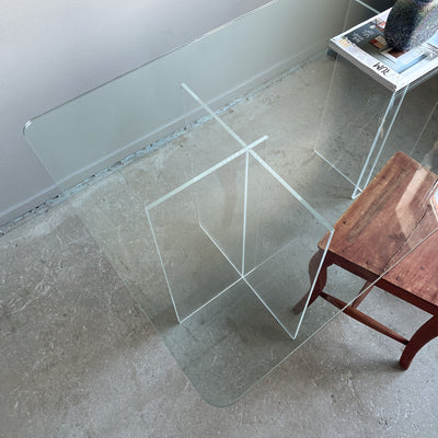 Matbord/skrivbord i glas