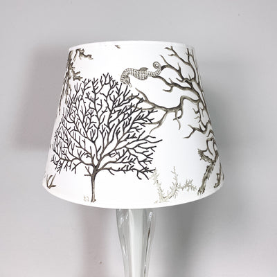 Bordslampa i glas - Flygsfors glasbruk