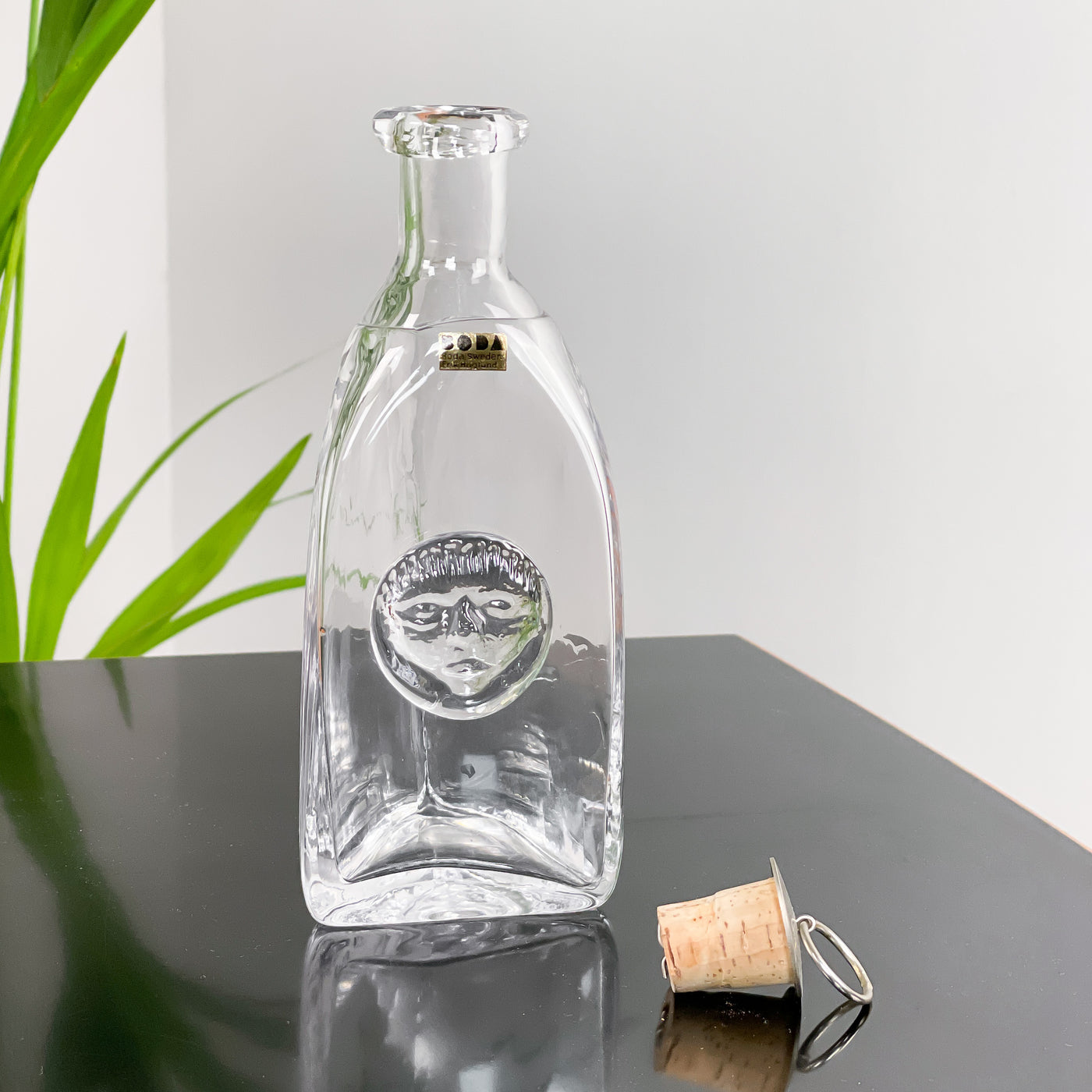 Flaska i glas - Boda