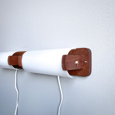 Sänglampor i teak - par