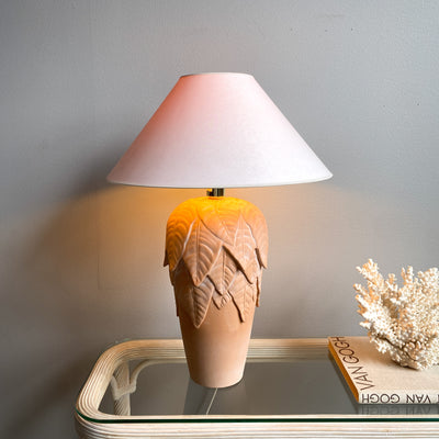 Stor bordslampa i keramik, 80-tal