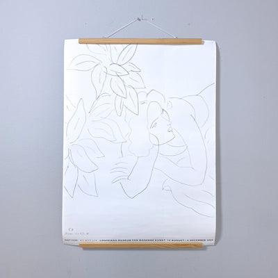 Konstutställnings plansch Matisse, Louisiana Museum