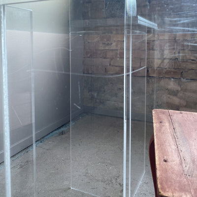 Matbord/skrivbord i glas