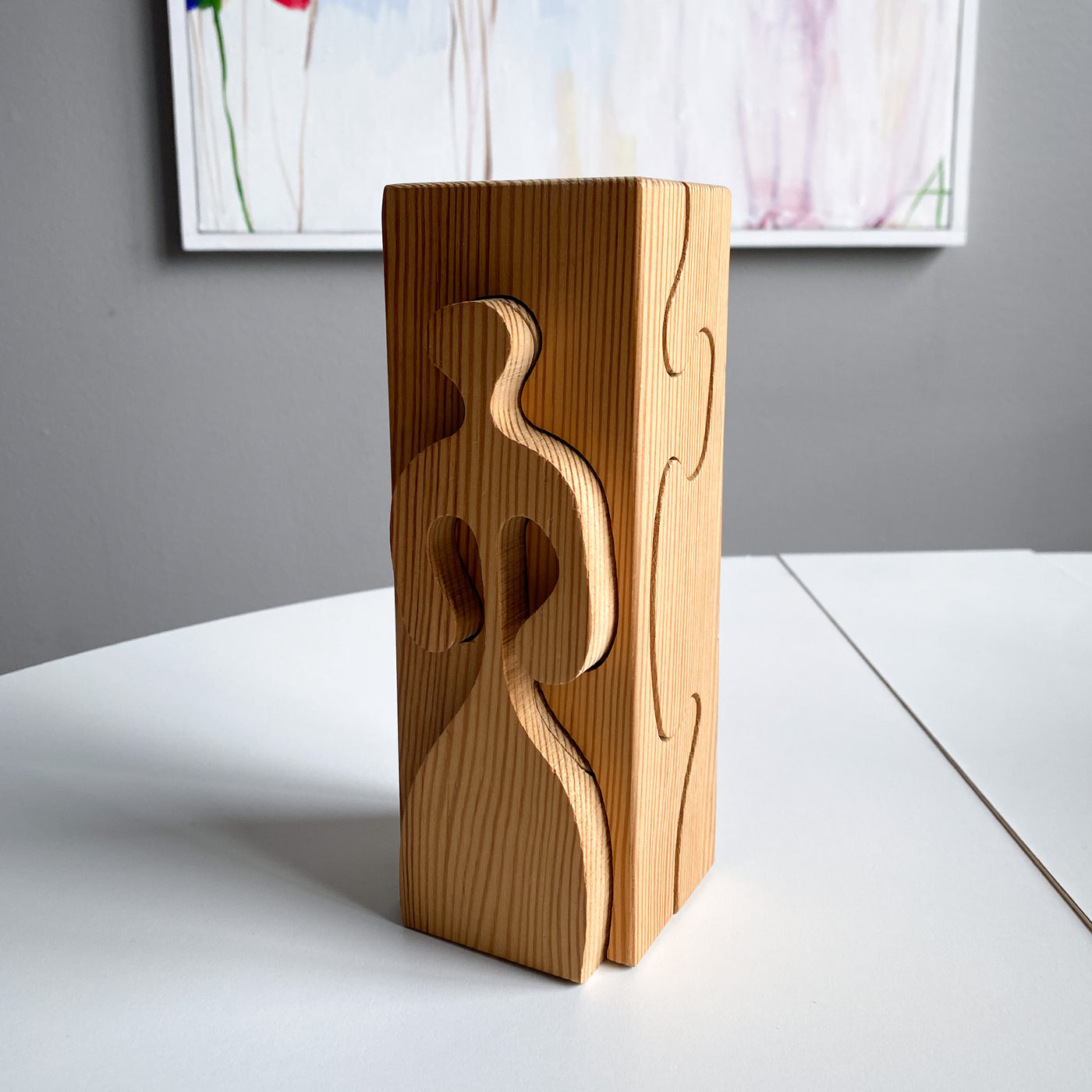Träskulptur Gunnar Kanevad