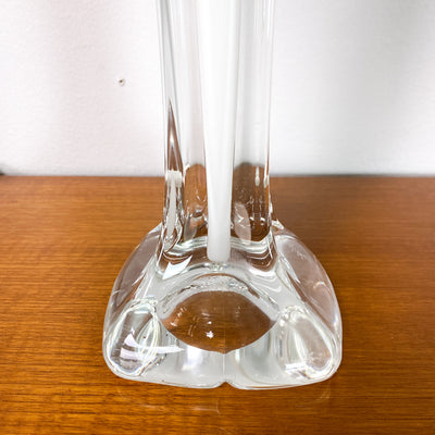 Bordslampa i glas - Flygsfors glasbruk