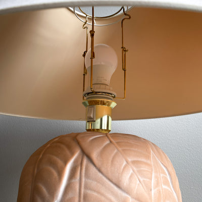 Stor bordslampa i keramik, 80-tal