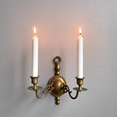Väggljusstake i mässing
