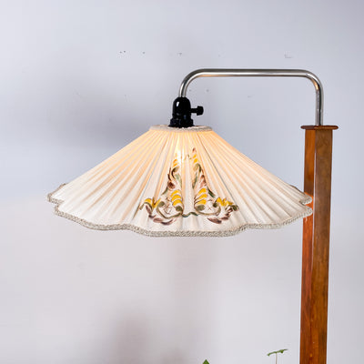 Art Deco sidobord med lampa