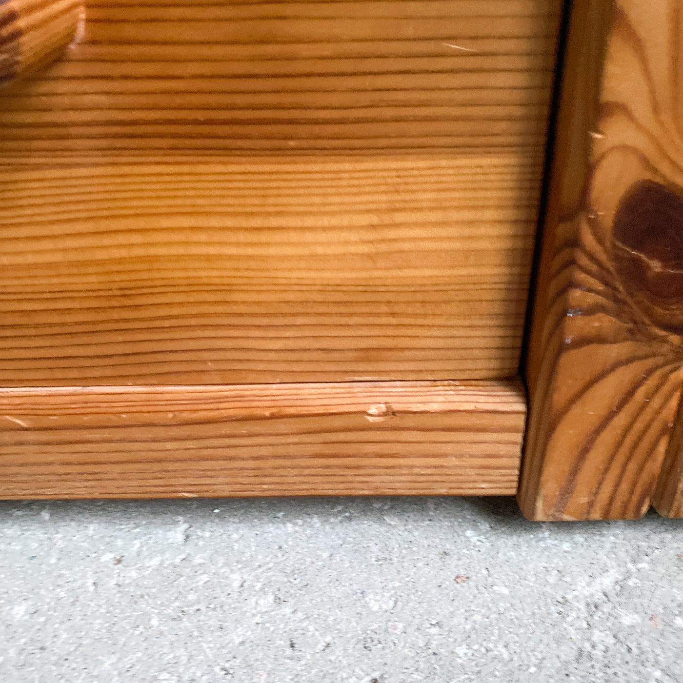 Sideboard i furu, Stockaryds Stolfabrik