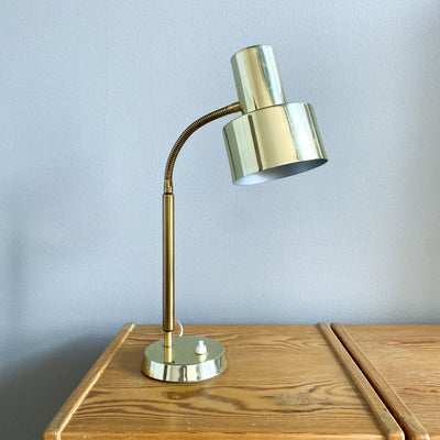 Skrivbordslampa i mässing - Boréns