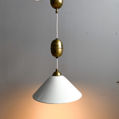Taklampa i plåt - Malmö Metallvarufabrik