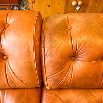 Modulsoffa i skinn - 5 delar