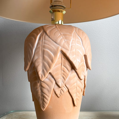 Stor bordslampa i keramik, 80-tal