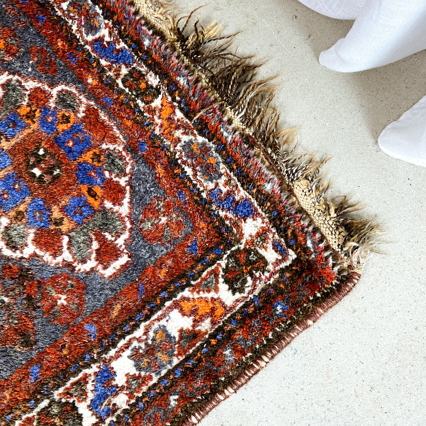 Handknuten orientalisk matta