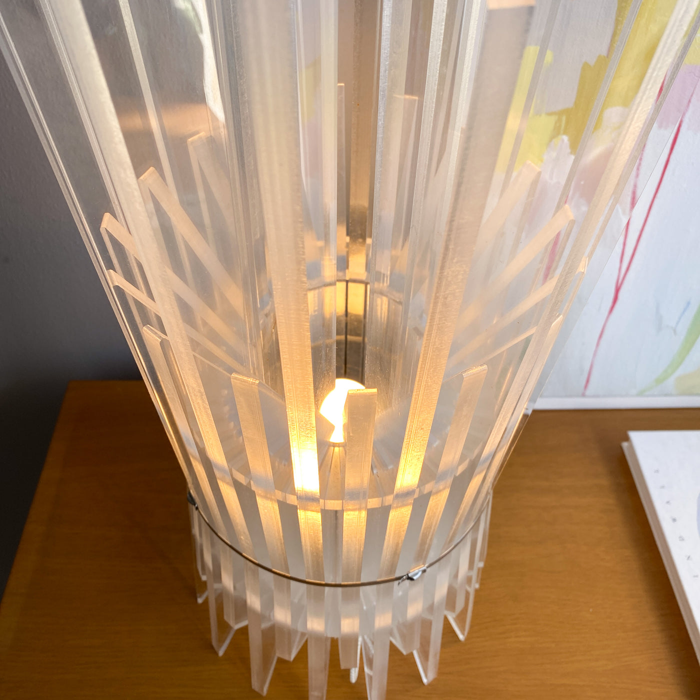 Plexi lampa - Petri Nojonen