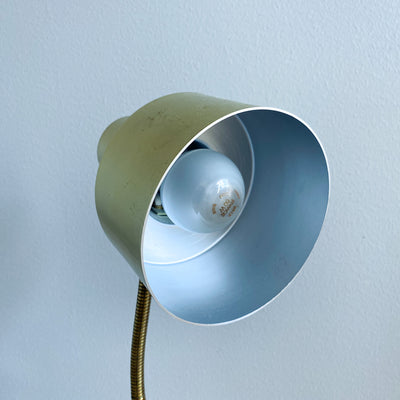 Skrivbordslampa i mässing - Boréns