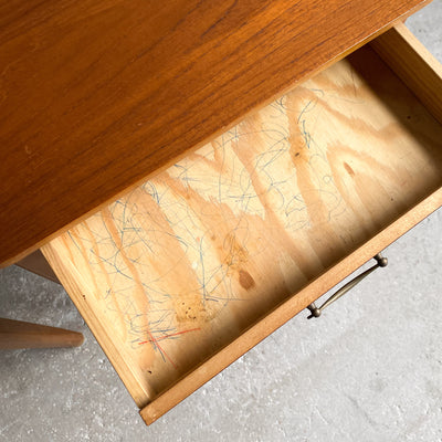 Sängbord i teak - par