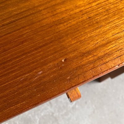 Hyllsektion i teak med skrivbord, Bodafors - Bertil Fridhagen