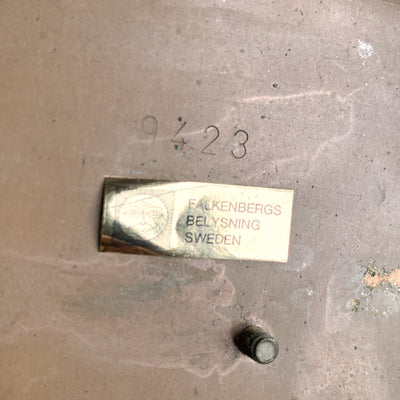 Taklampa i koppar - Falkenbergs Belysning