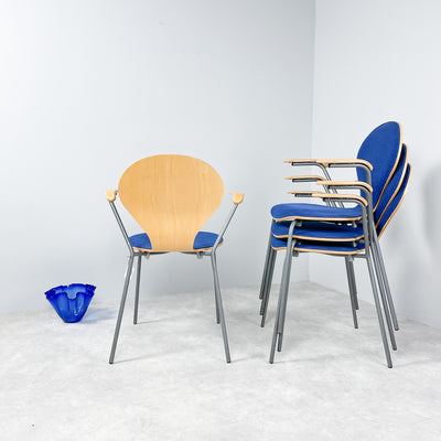 Karmstolar "Rondo" dansk design - 4 st