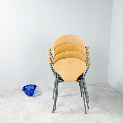 Karmstolar "Rondo" dansk design - 4 st
