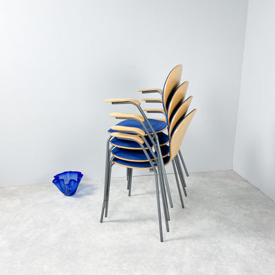 Karmstolar "Rondo" dansk design - 4 st