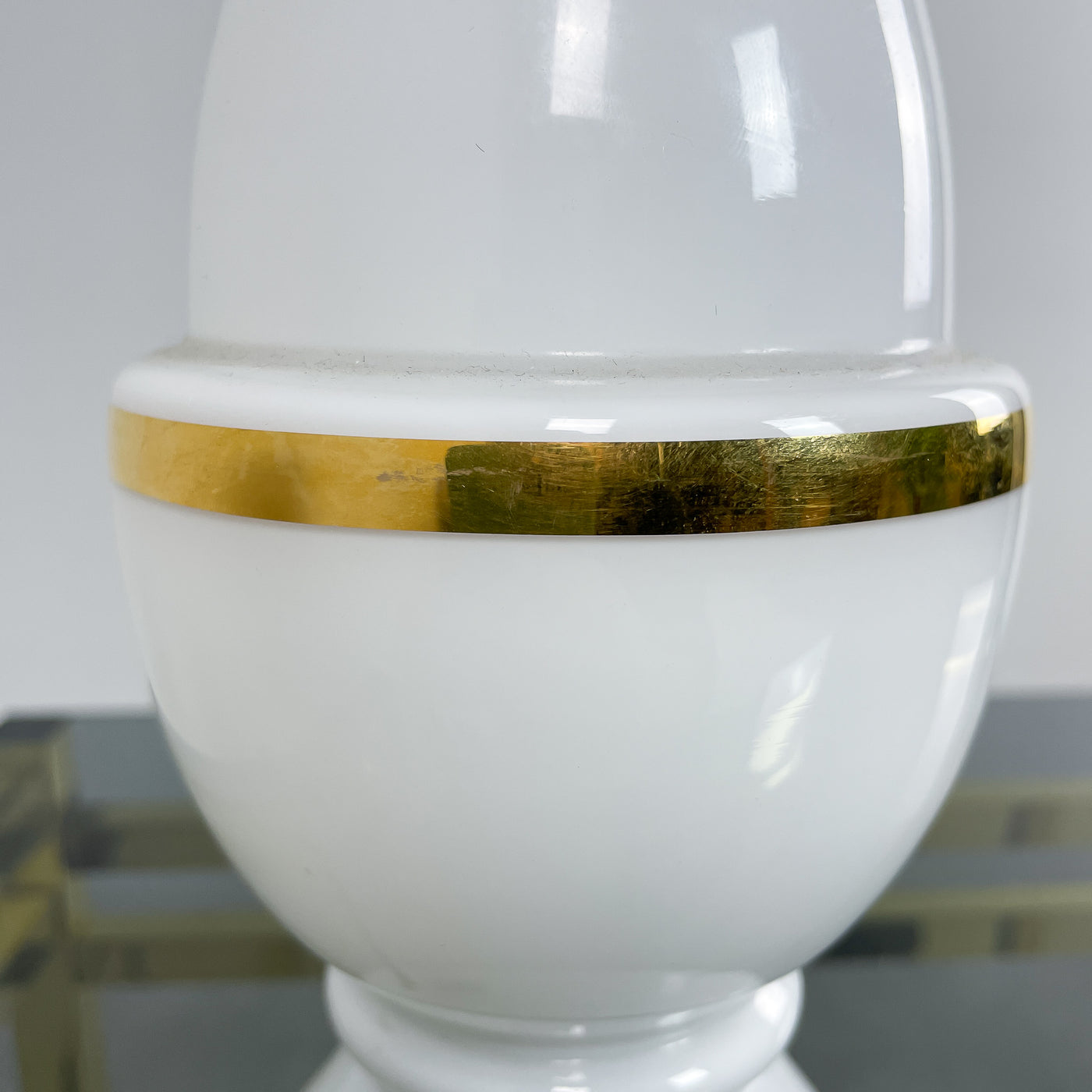 Bordslampa i glas - Orrefors Flygsfors