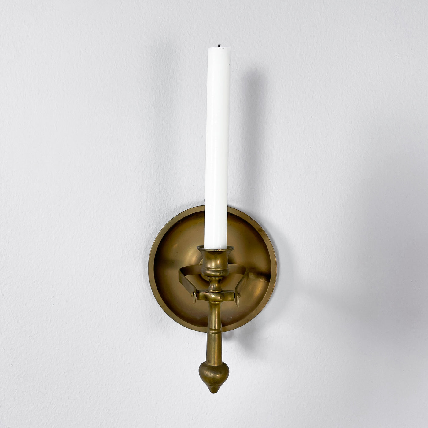 Ljusstake i mässing vägg/bord