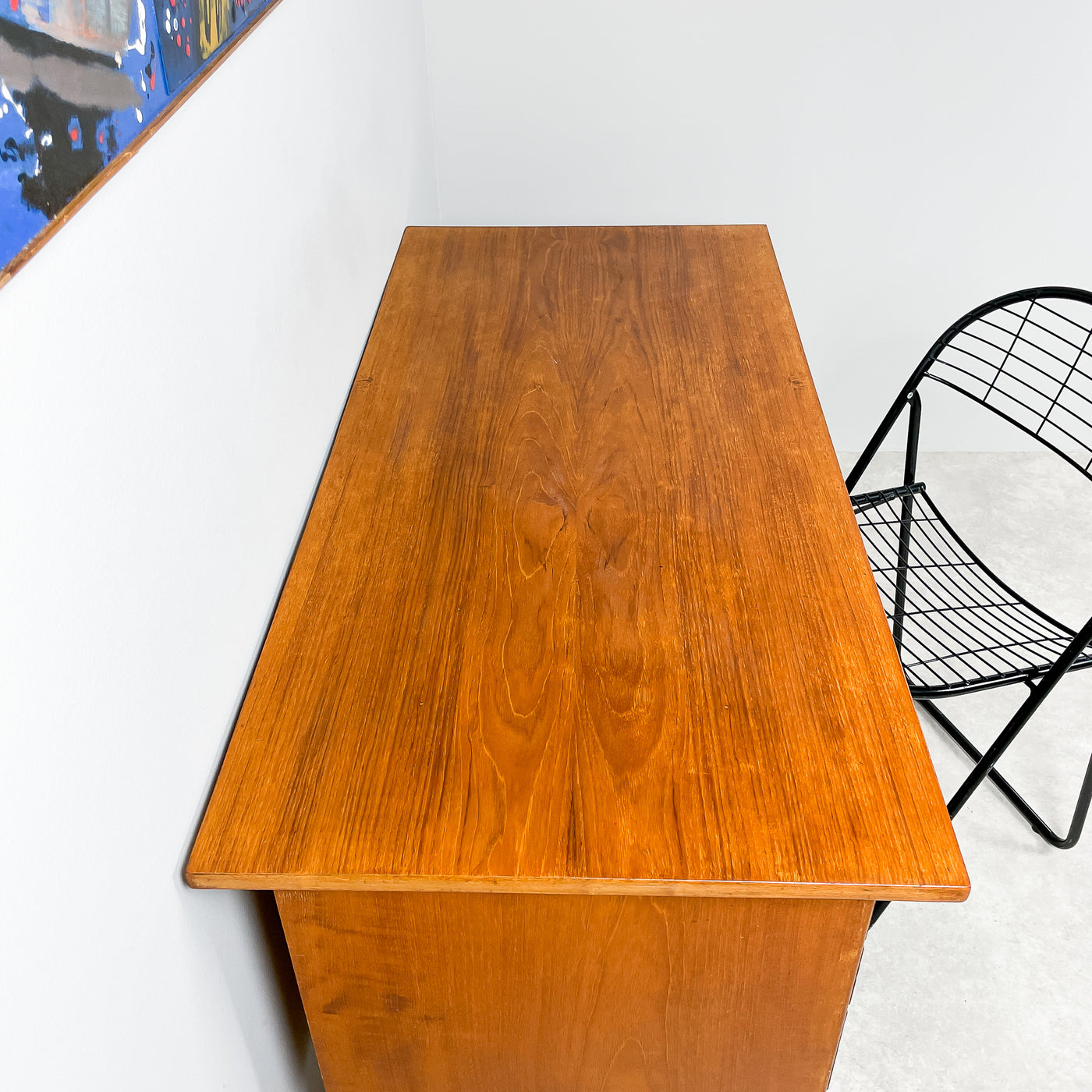 Skrivbord i teak