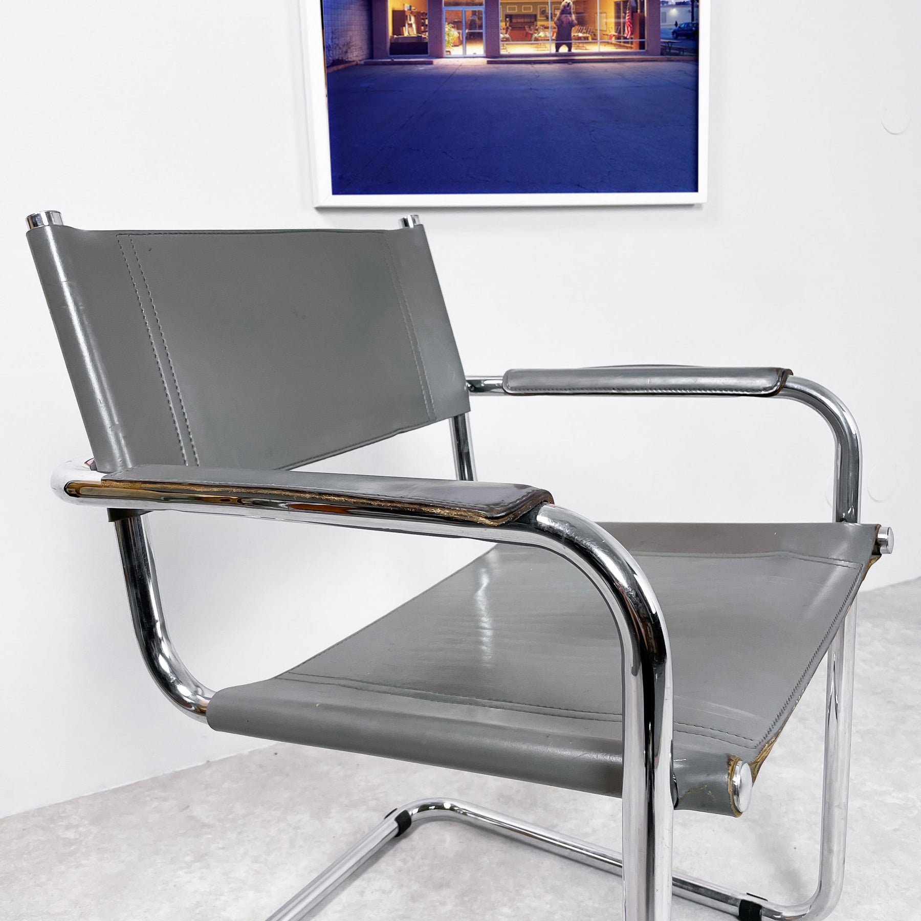 Stol i krom och | Second hand Varberg