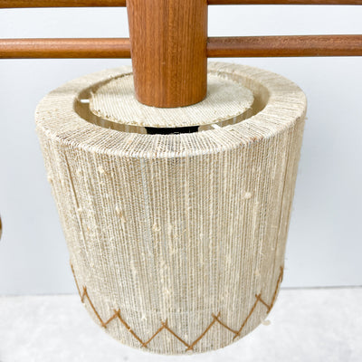 Pendellampa i teak