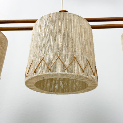 Pendellampa i teak