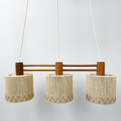 Pendellampa i teak