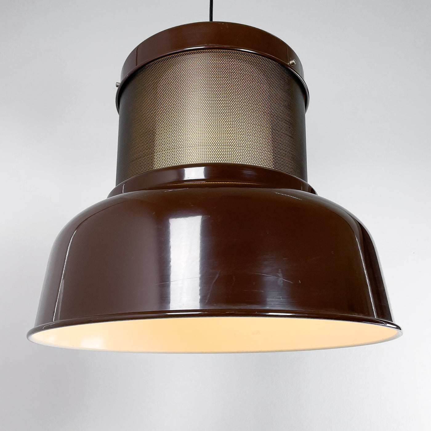 Retro plåtlampa
