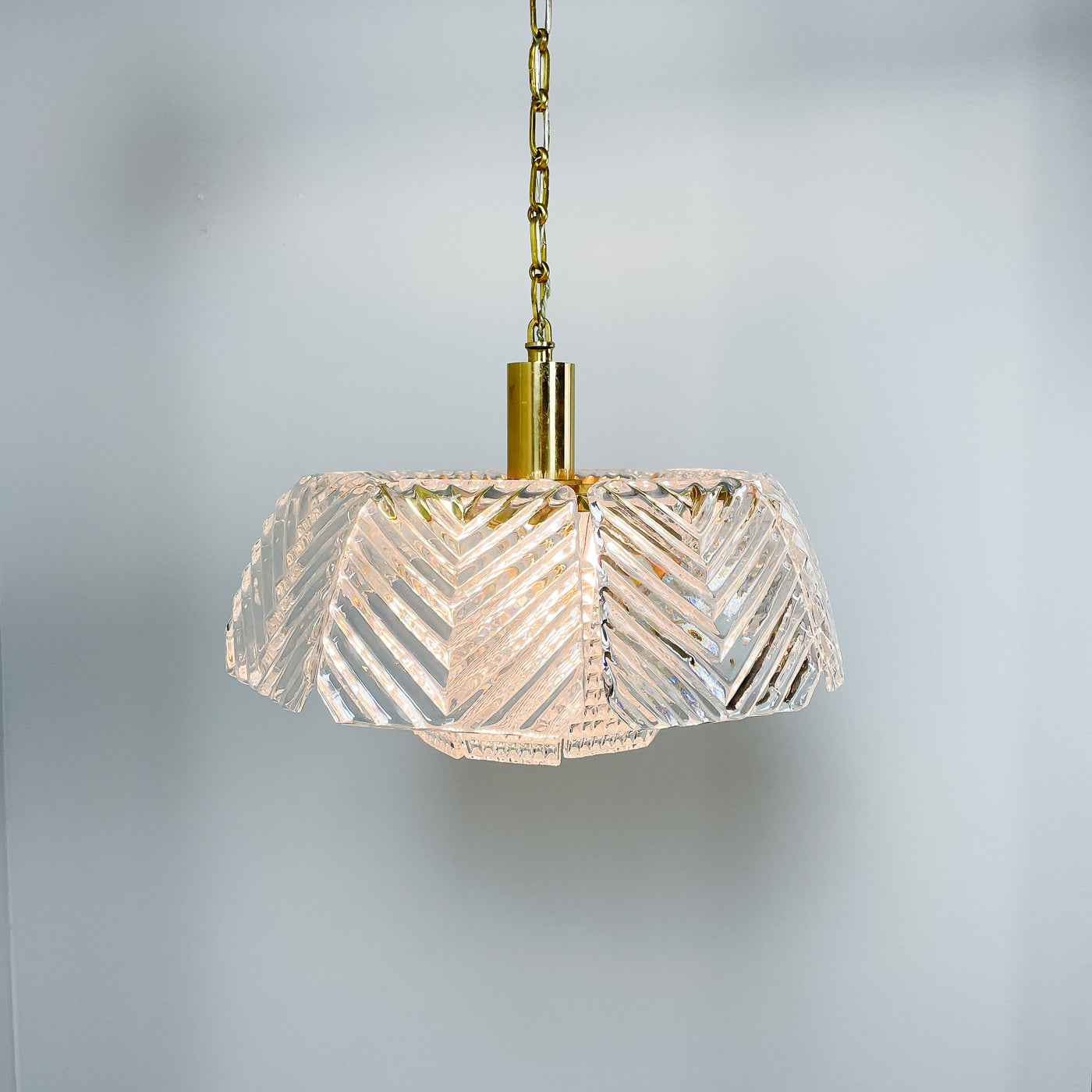 Taklampa Orrefors Carl Fagerlund