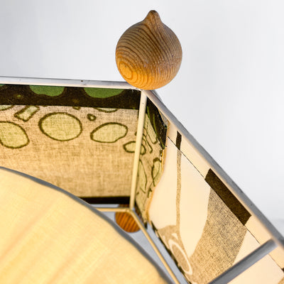 Retro taklampa - tyg Marimekko