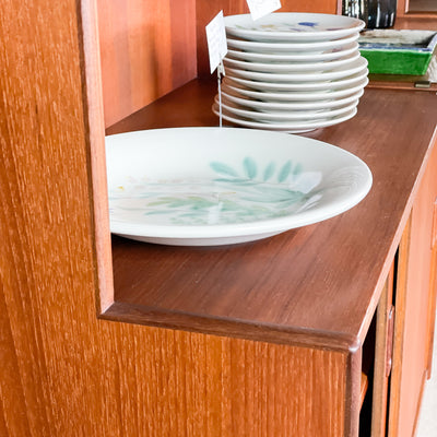Bokhylla i teak