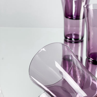 Små glas i olika färger - 11 st