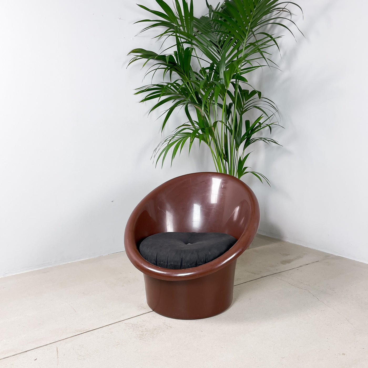 Fåtölj Ikea "Skopa" 70-tal brun